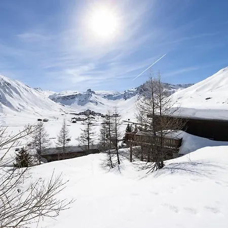 木屋 Crouze - Chaleureux Chalet, Au Pied - 14 Personnes 蒂涅
